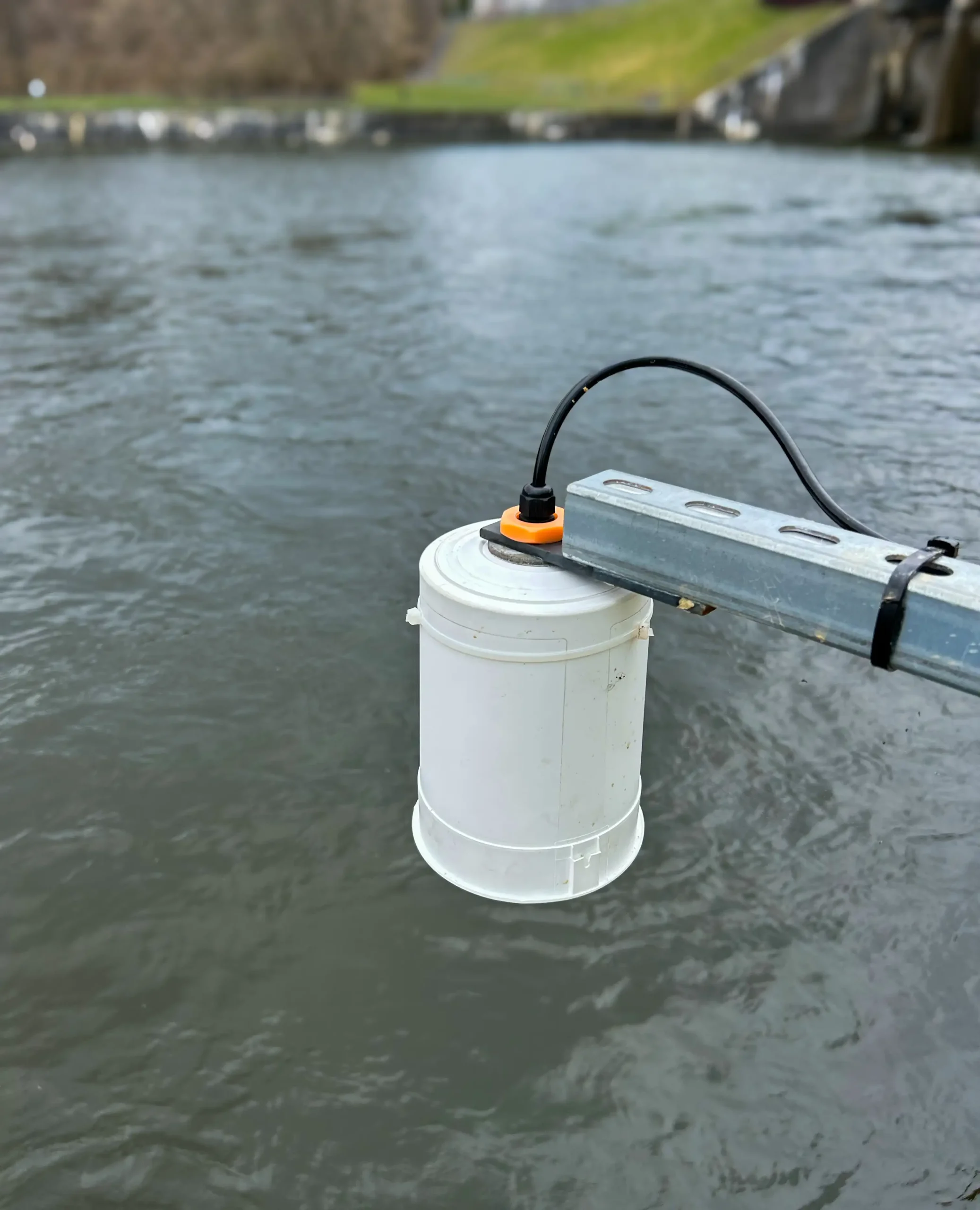 Mounted Sensor over Water