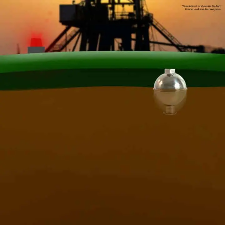 Stainless Steel Vertical Float Switch Illustration