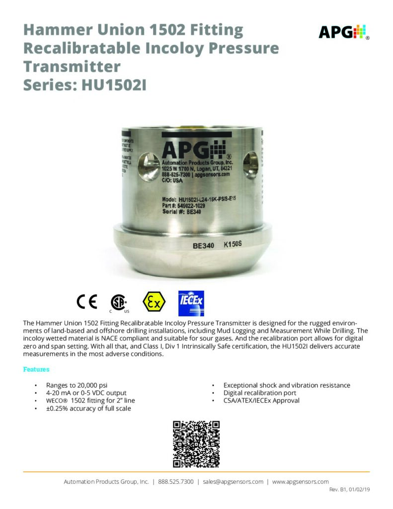 APG Sensors