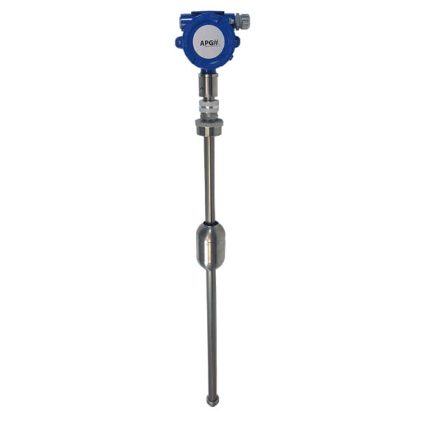 Intrinsically Safe, Titanium Stem Magnetostrictive Float Level Transmitter