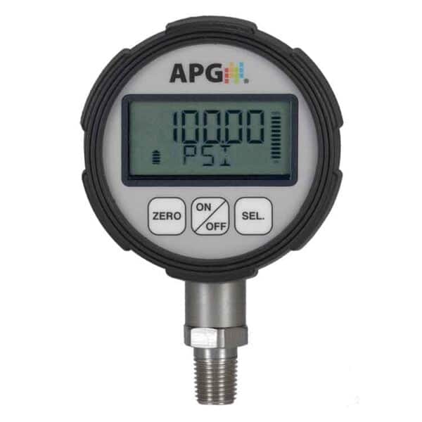 Digital Pressure Gauges with 0.25% Accuracy