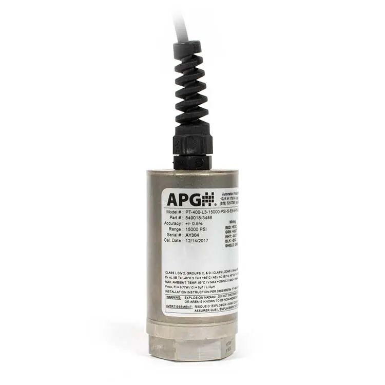 PT-400 Pressure Transmitter