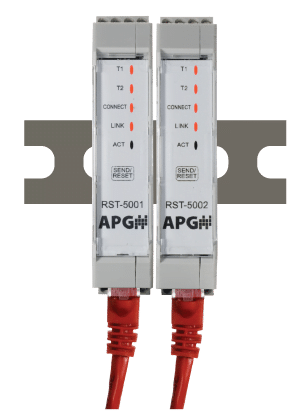 RST-5000 series Tank Cloud controller on DIN rail