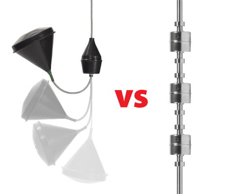 Cable Suspended Float Switches vs Stem Float Switches