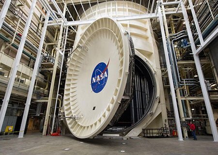 NASA's famous vacuum chamber, known as Chamber A