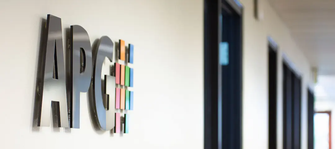 Office Logo on Wall