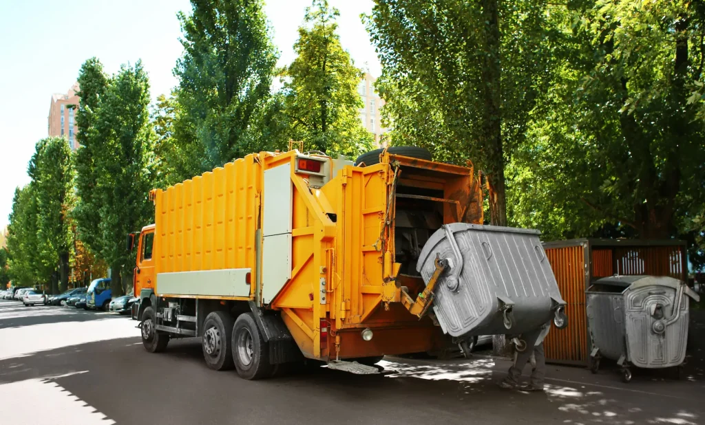 Ultrasonics solution in Garbage Truck