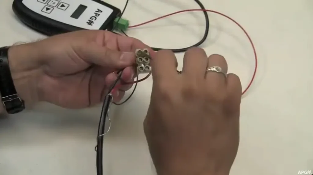 How to Wire APG's LPU-2428 Ultrasonic Sensor to the RST-4001 Programming Module