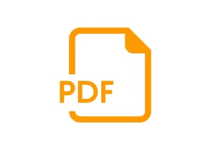 Orange PDF Icon - Resources: Datasheets, Install Guides, User Manuals