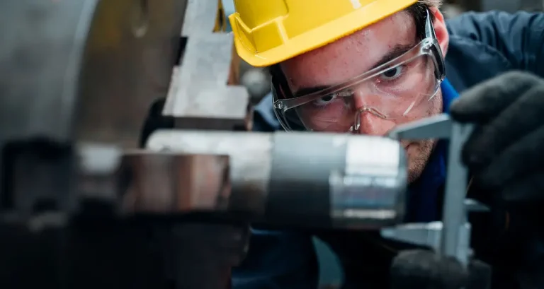 Industries Worker Closeup Image