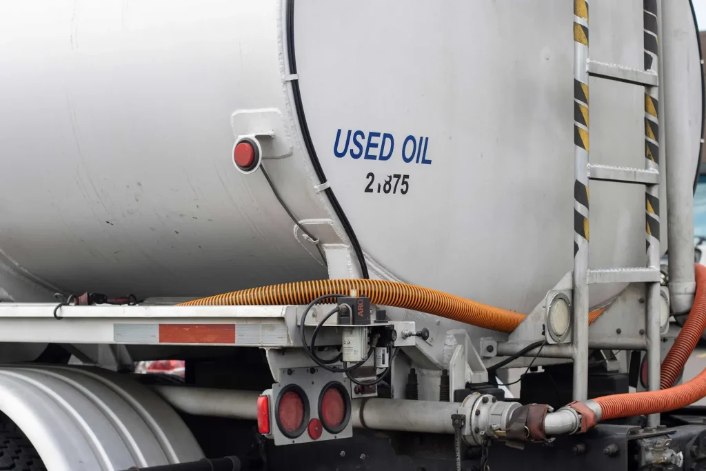 Used Cooking Oil Truck