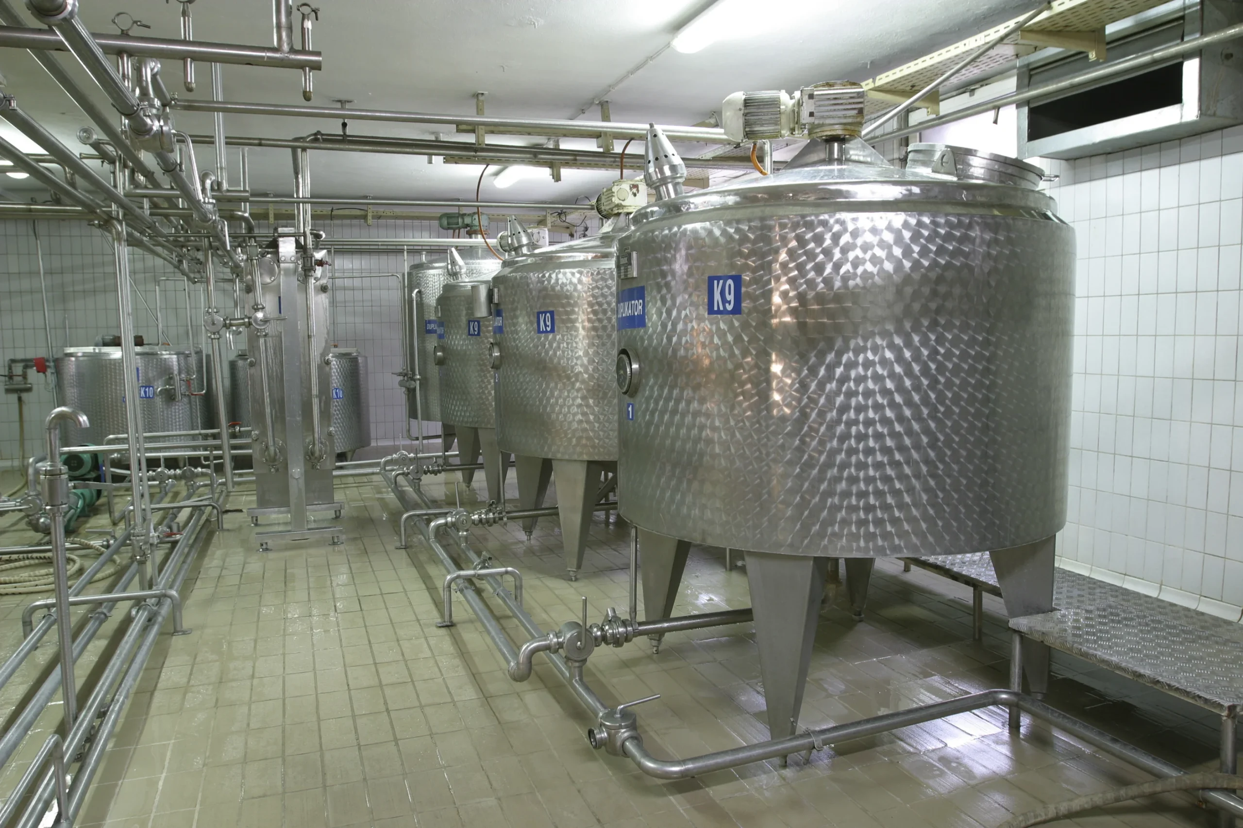 Almond Milk Tanks